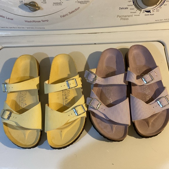 Birk’s levender and white stripes new never worn size 41 - Picture 4 of 8